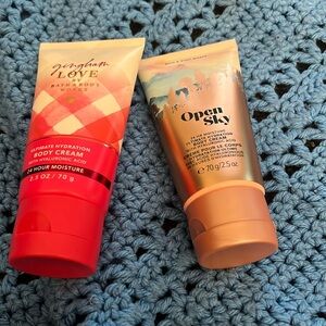 2.5 ounce body creams